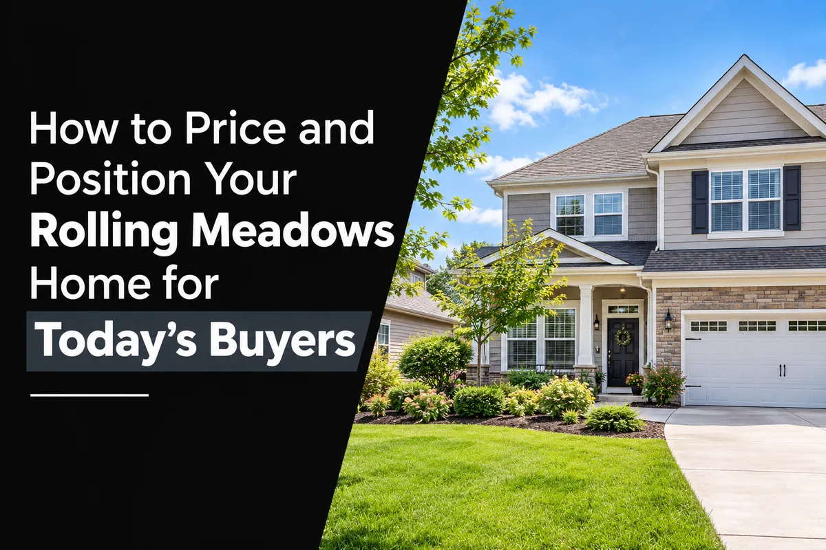 Rolling Meadows IL home pricing and real estate marketing strategies for sellers