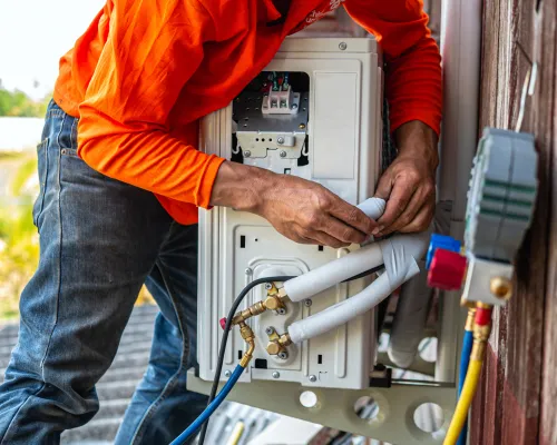 AC Installation Bear