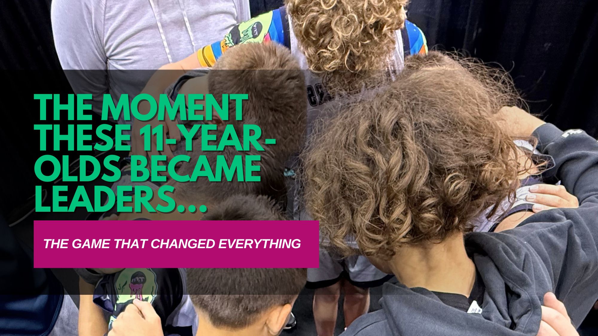 The Moment These 11-Year-Olds Became Leaders…