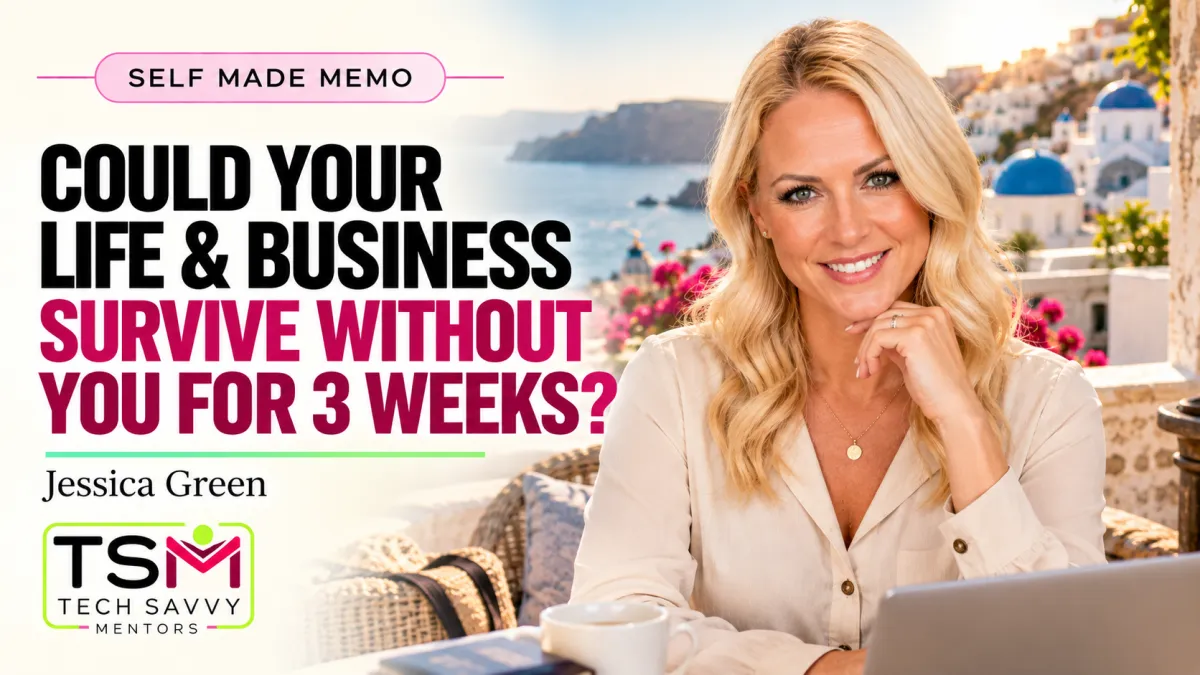 Could Your Life & Business Survive Without You for 3 Weeks?