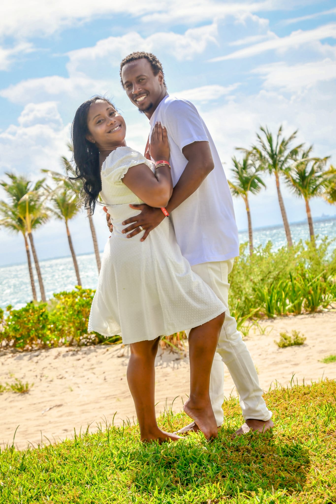 Portrait of hosts Pastor Daniel and Naomi Reed