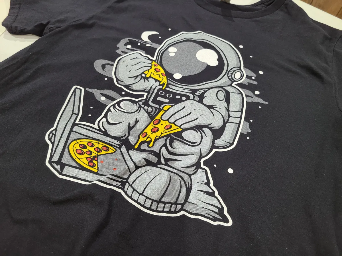 Printed Big City Pizza T-Shirt