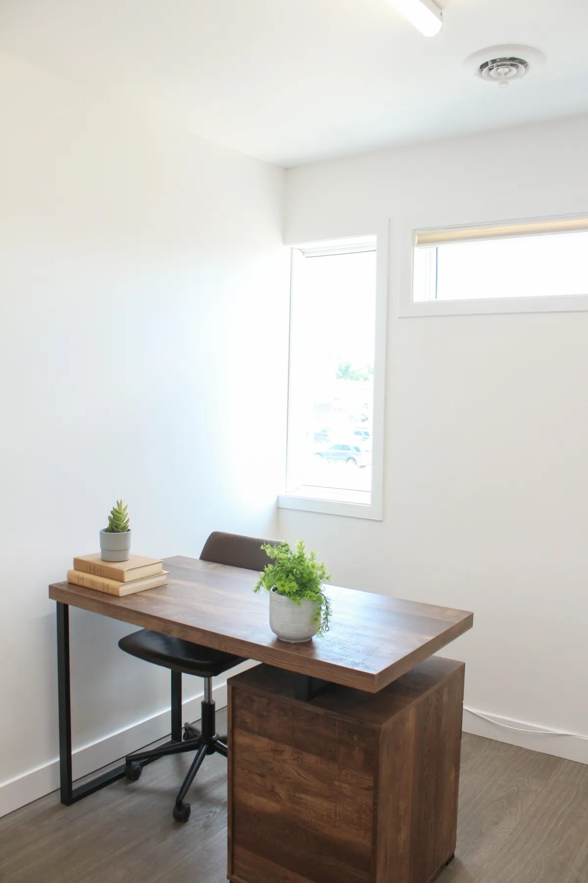 Office 205 for rent at TableSpace coworking space, great for accountants, lawyers, or therapists