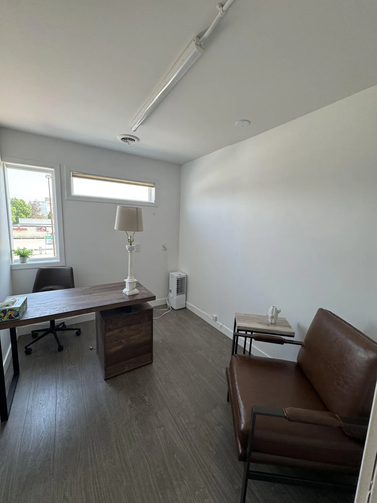 Office 205 for rent at TableSpace coworking space, great for accountants, lawyers, or therapists