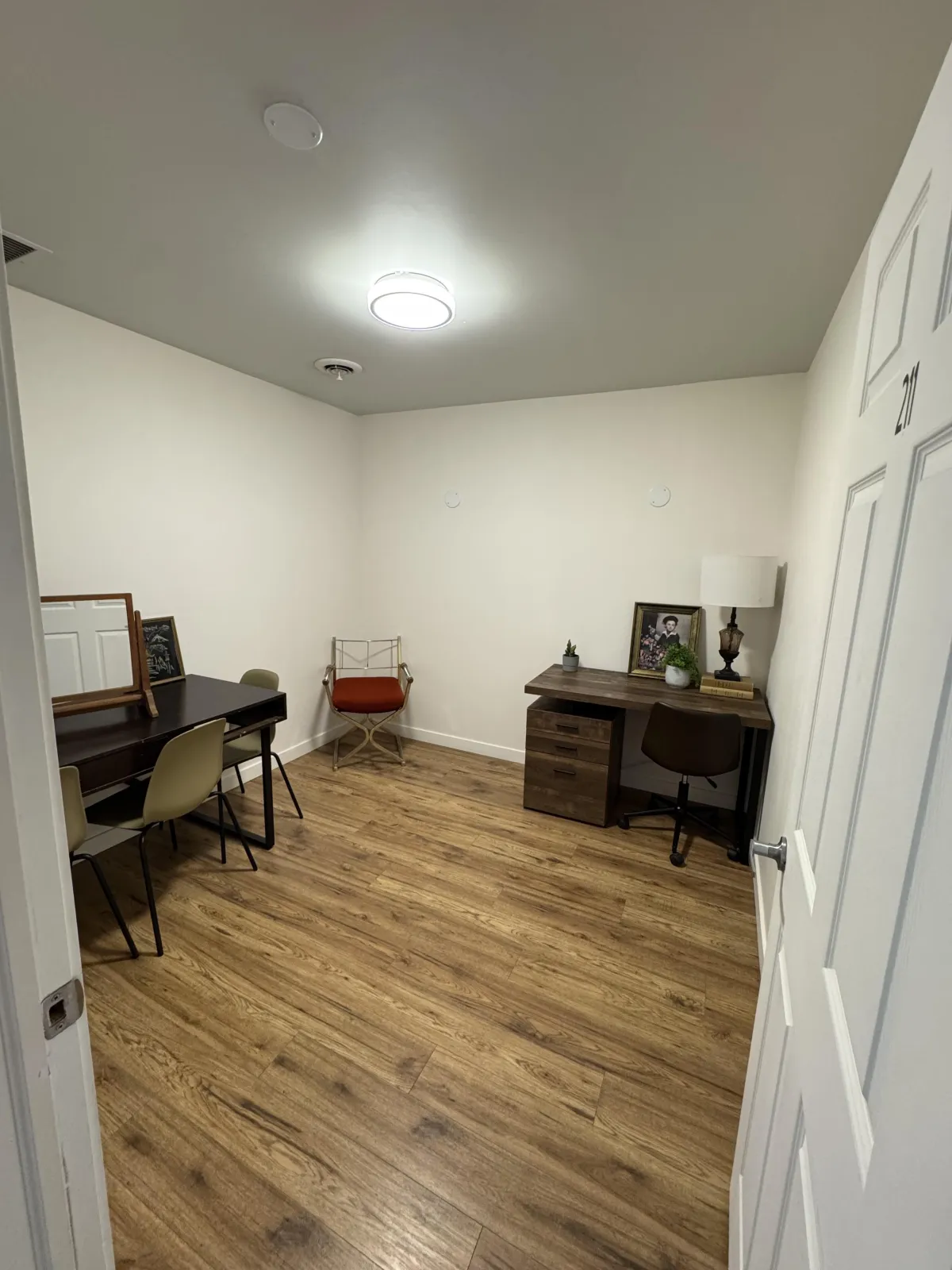 Office 211 for rent at TableSpace coworking space, perfect for therapists and those who value privacy