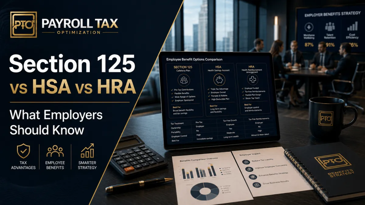Section 125 vs HSA vs HRA: What Employers Should Know Before Choosing a Benefits Strategy