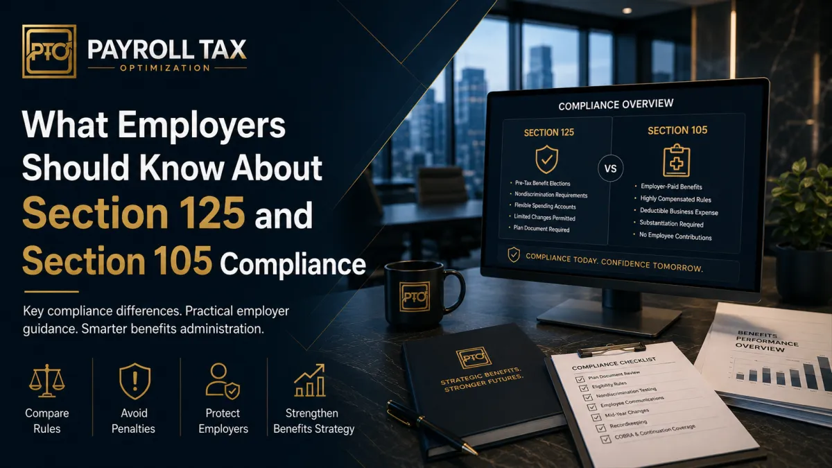 What Employers Should Know About Section 125 and Section 105 Compliance