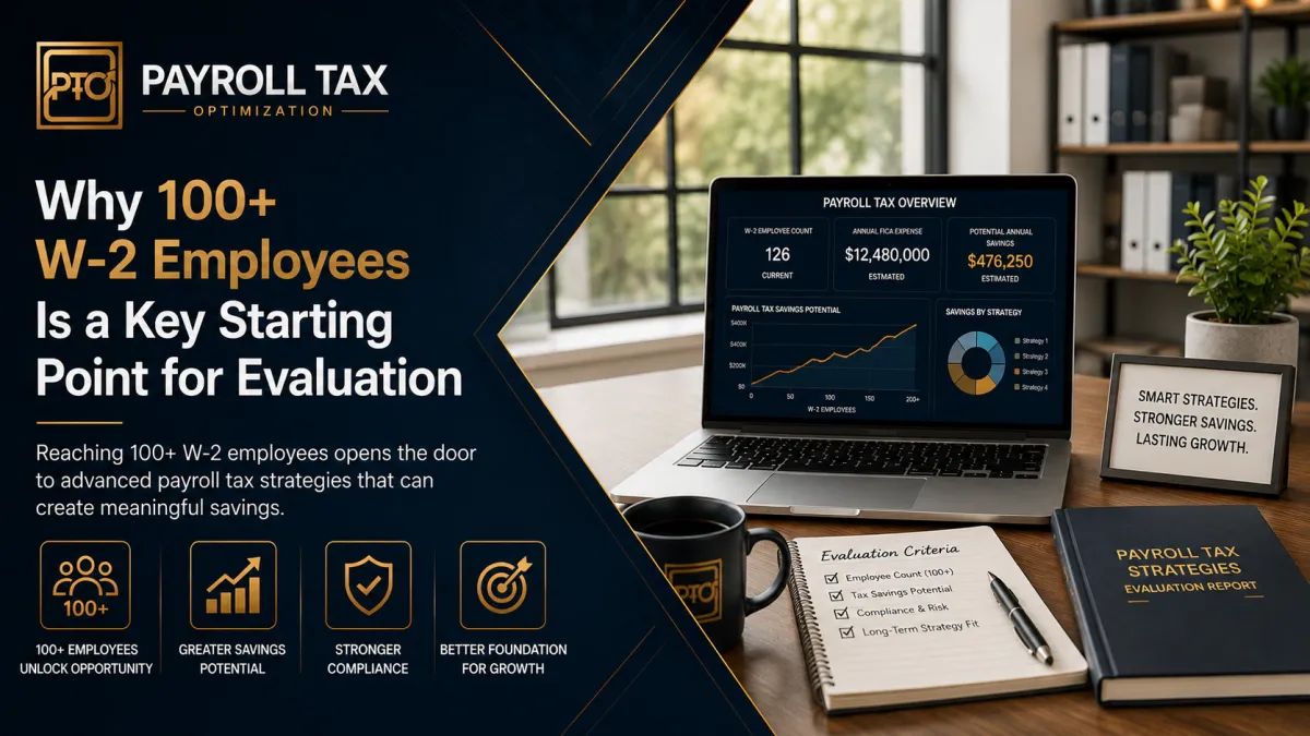 Why 100+ W-2 Employees Is a Key Starting Point for Evaluation