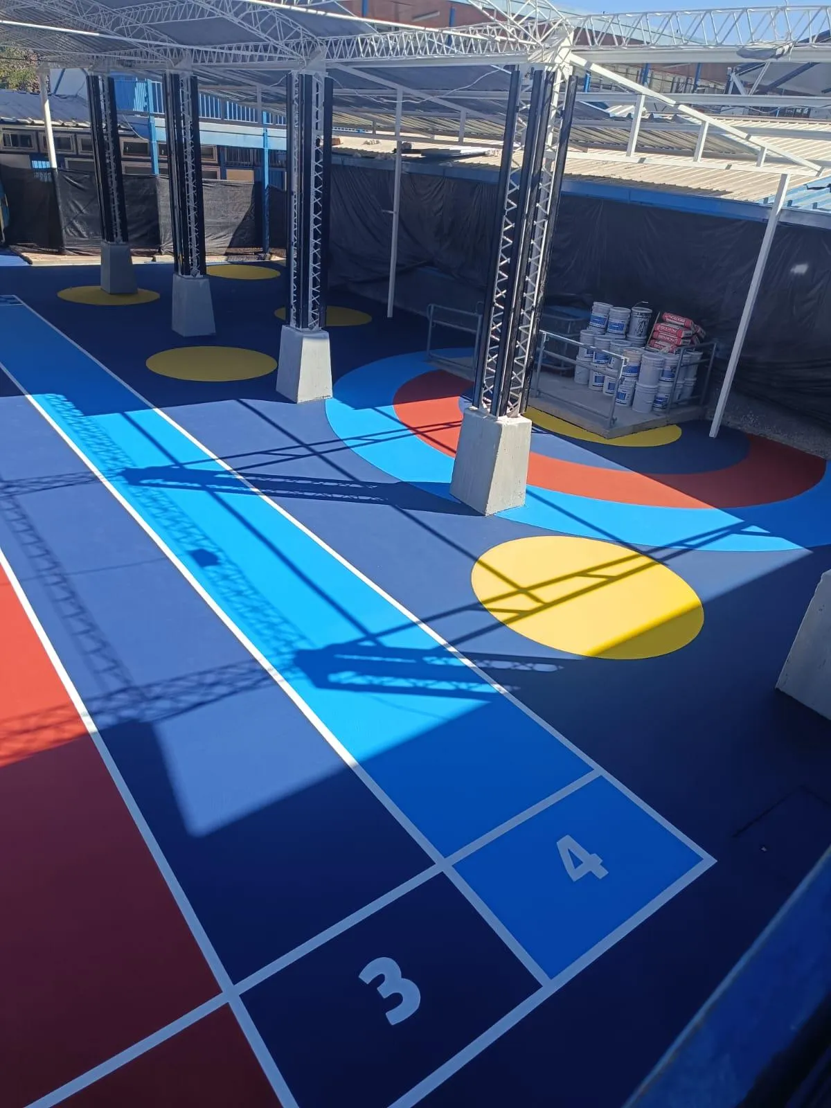 Zona de Juegos y deportes, Colegio Villa Macul