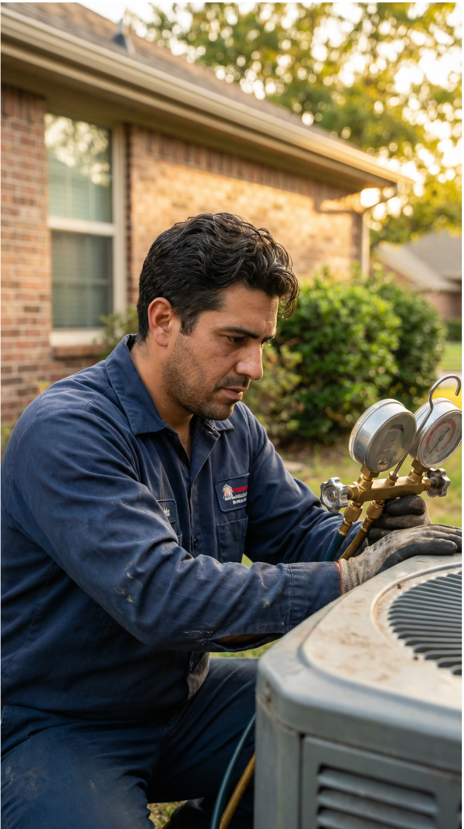 Licensed technician providing HVAC and plumbing services in South Florida.