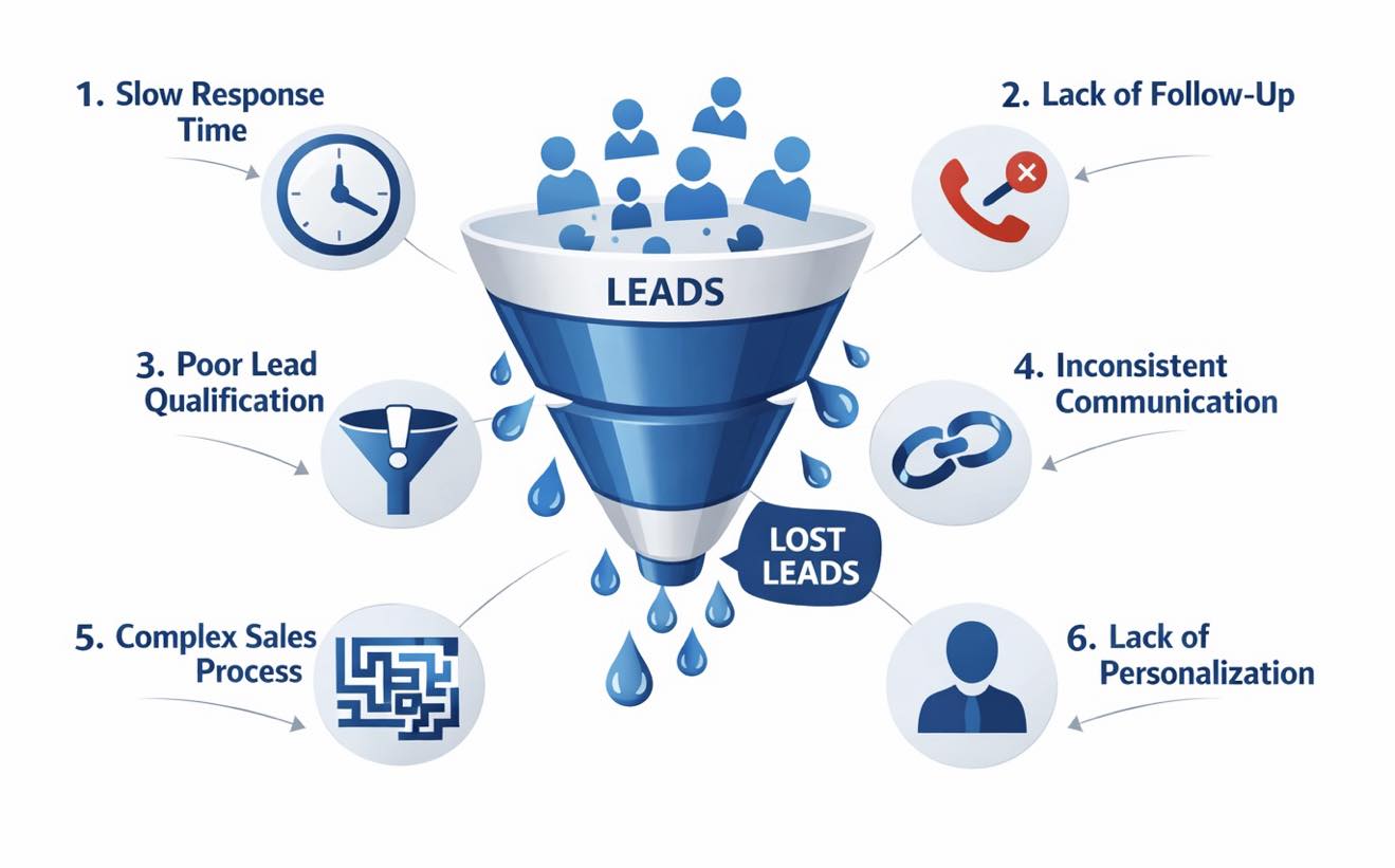 automation system for capturing and converting enquiries into clients