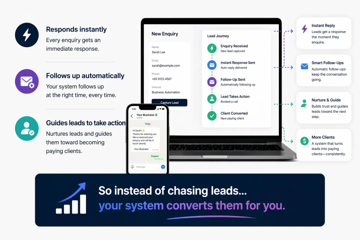 all in one business automation system with crm workflows and team management