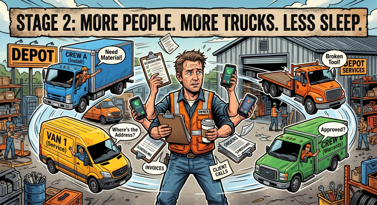 Why adding trucks can shrink an HVAC company's profit