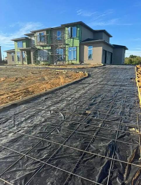 Greenville Concrete Pros levels Patio
