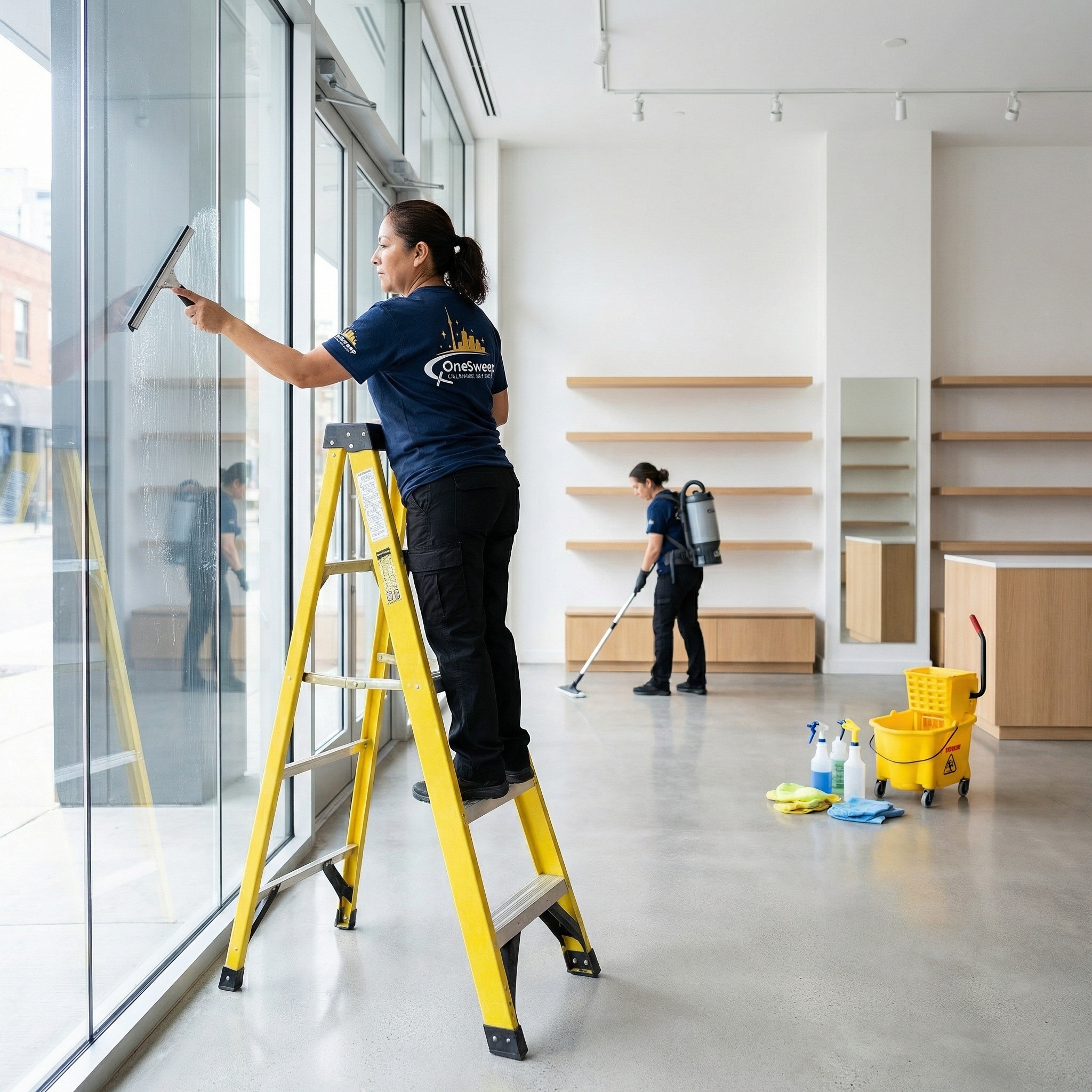 Commercial Pos-construction cleaning