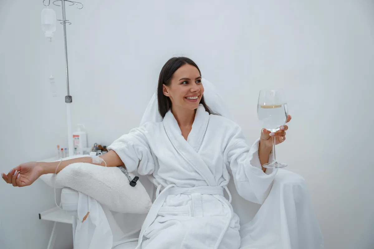 A Caucasian woman receiving a microdermabrasion facial treatment at Body in Balance, enhancing skin texture and glow with exfoliation.