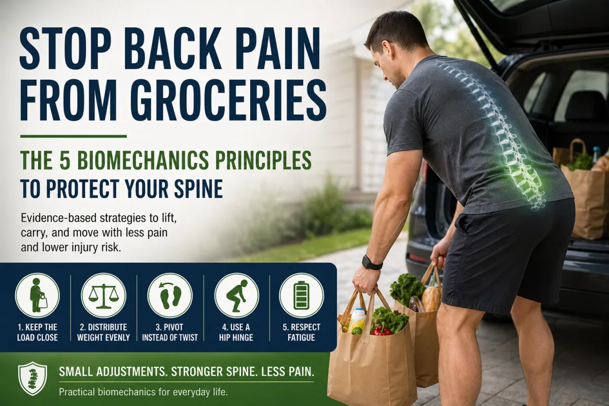 Back Pain from Carrying Groceries? 5 Physical Therapist Tips to Protect Your Spine
