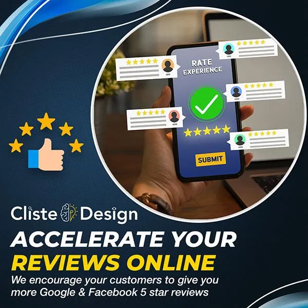 Accelerate Your Reviews Online | Cliste Design