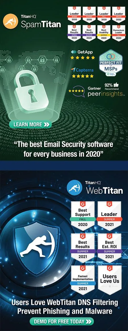 TitanHQ Campaign Design by Cliste Design