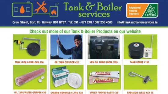 Tank & Boiler Services | Banner Design by Cliste Design