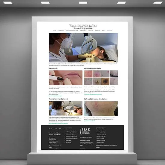 Catherine Hayes Clinic - Website Redesign by Cliste Design