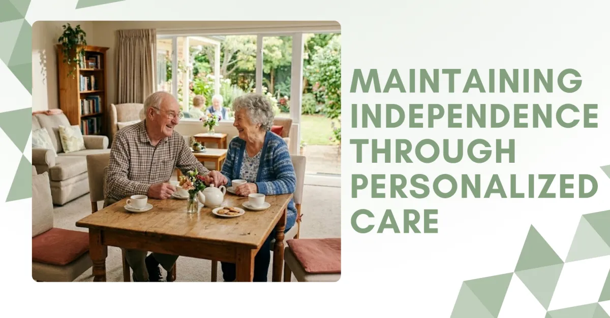 Thumbnails showcasing elderly care