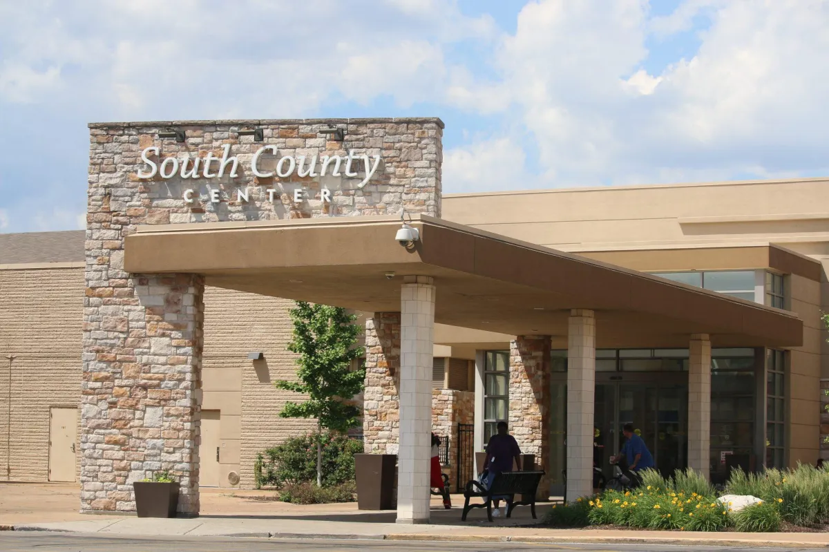 Elevated deck with deep footings and stair access in South County