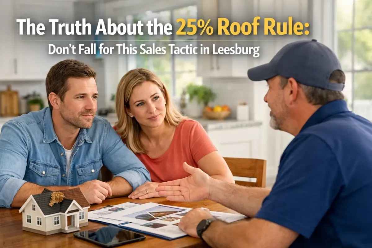 The Truth About the 25% Roof Rule: Don't Fall for This Sales Tactic in The Villages, FL