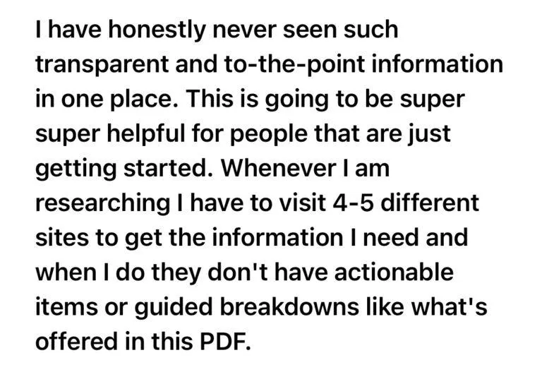 what people have said about the money playbook