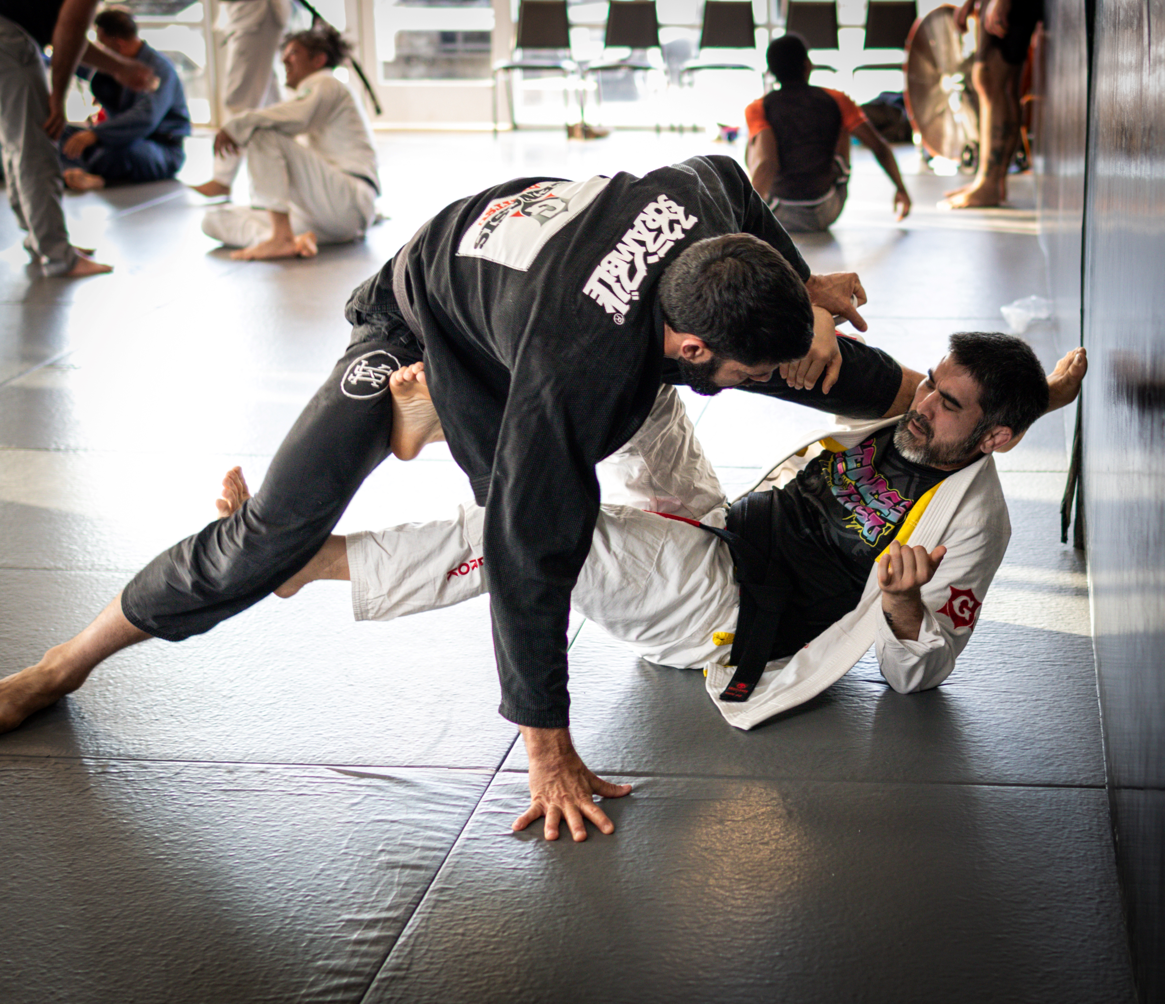 Students training at Genesis Jiu-Jitsu Burleson