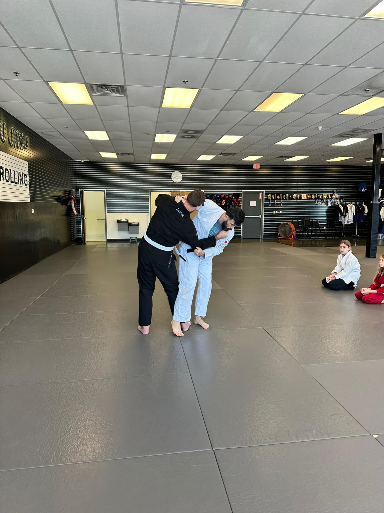 Adult Judo training at Genesis Jiu-Jitsu Burleson
