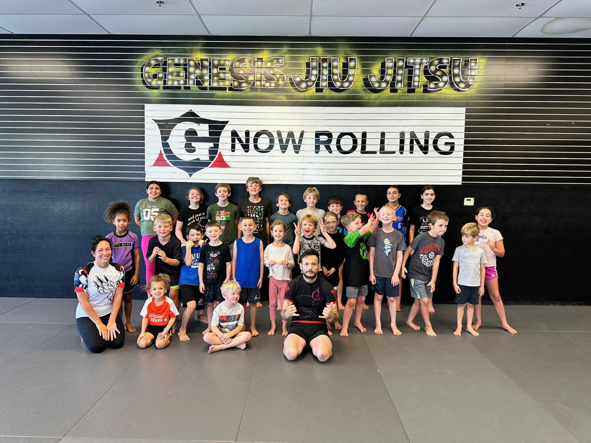 Students after Homeschool BJJ class