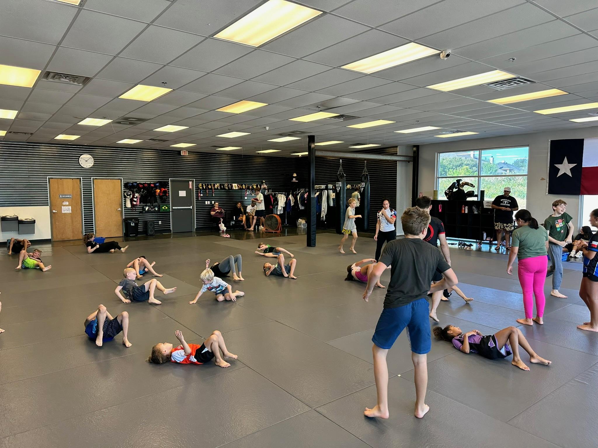 Homeschool BJJ training at Genesis Jiu-Jitsu Burleson