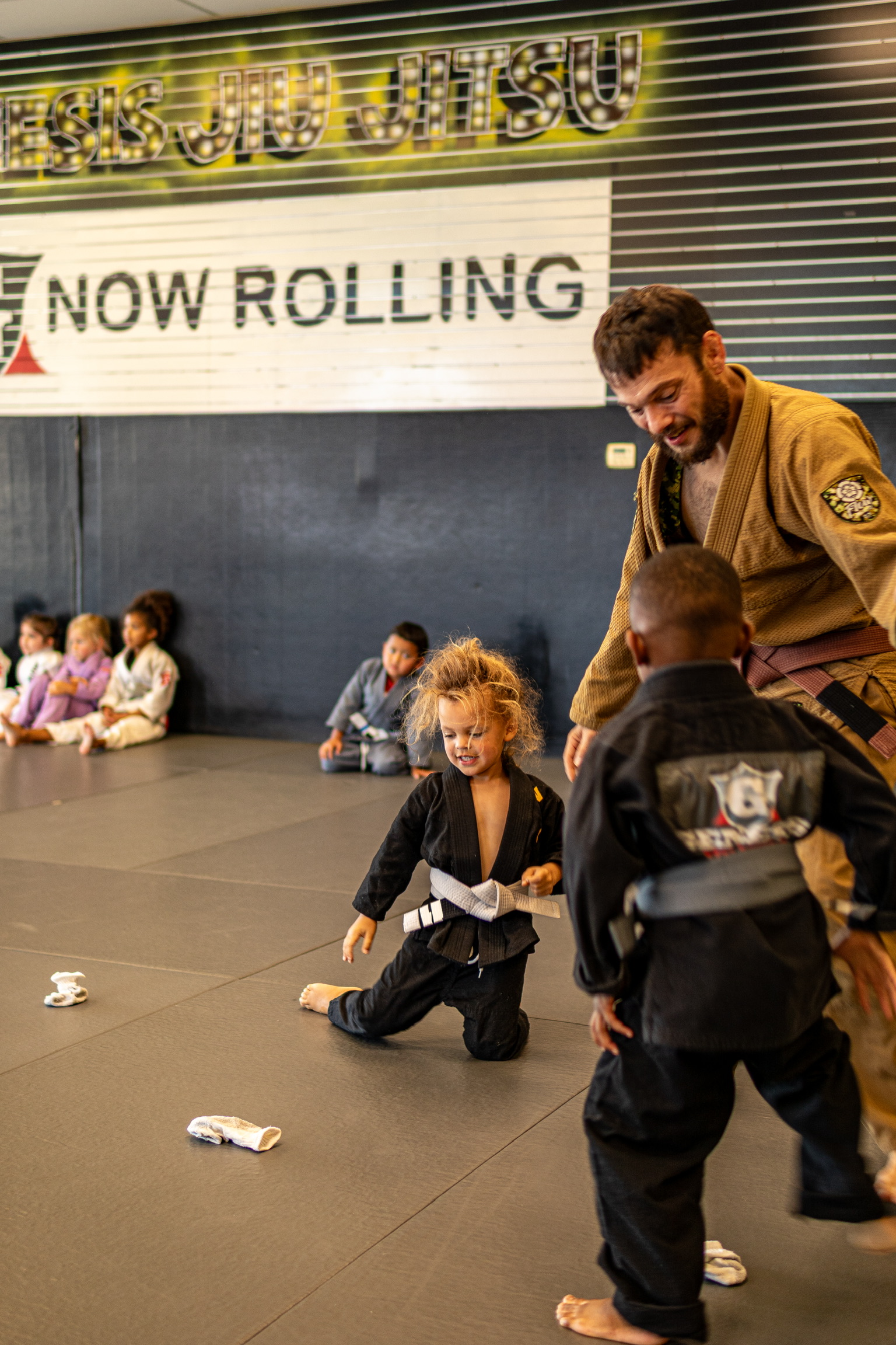 Kids Brazilian Jiu-Jitsu class