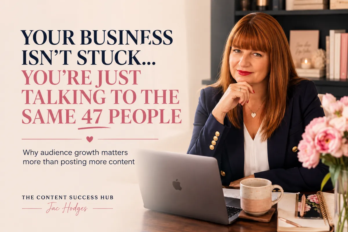 Your Business Isn't Stuck - You're Just Talking to the Same 47 People
