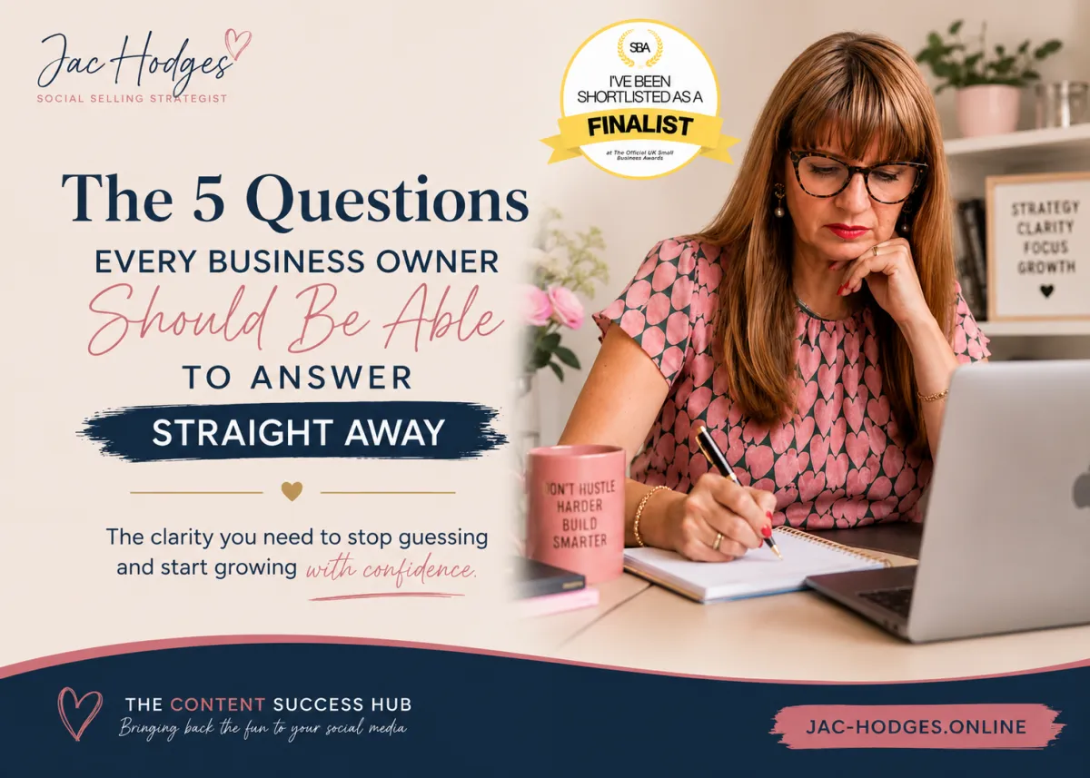 The 5 Questions Every Business Owner Should Be Able To Answer In Under 30 Seconds