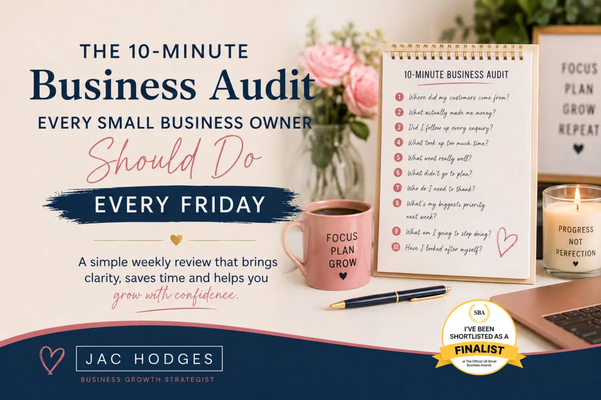 The 10-Minute Business Audit Every Small Business Owner Should Do Every Friday