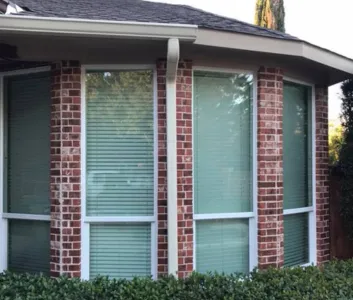 newly installed casement windows