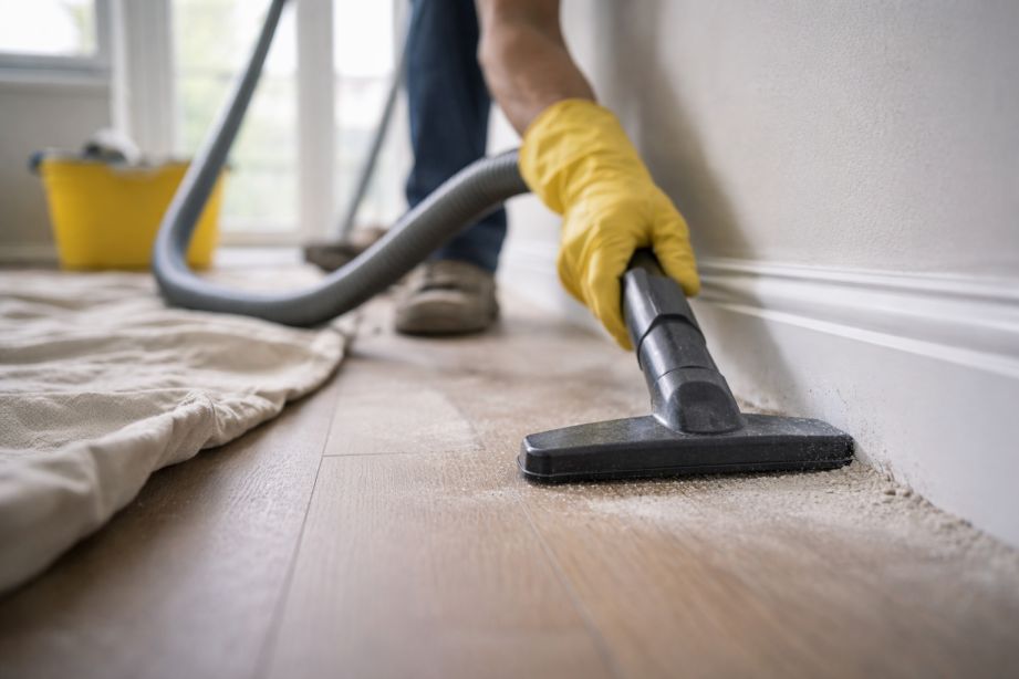 post-renovation dust cleaning