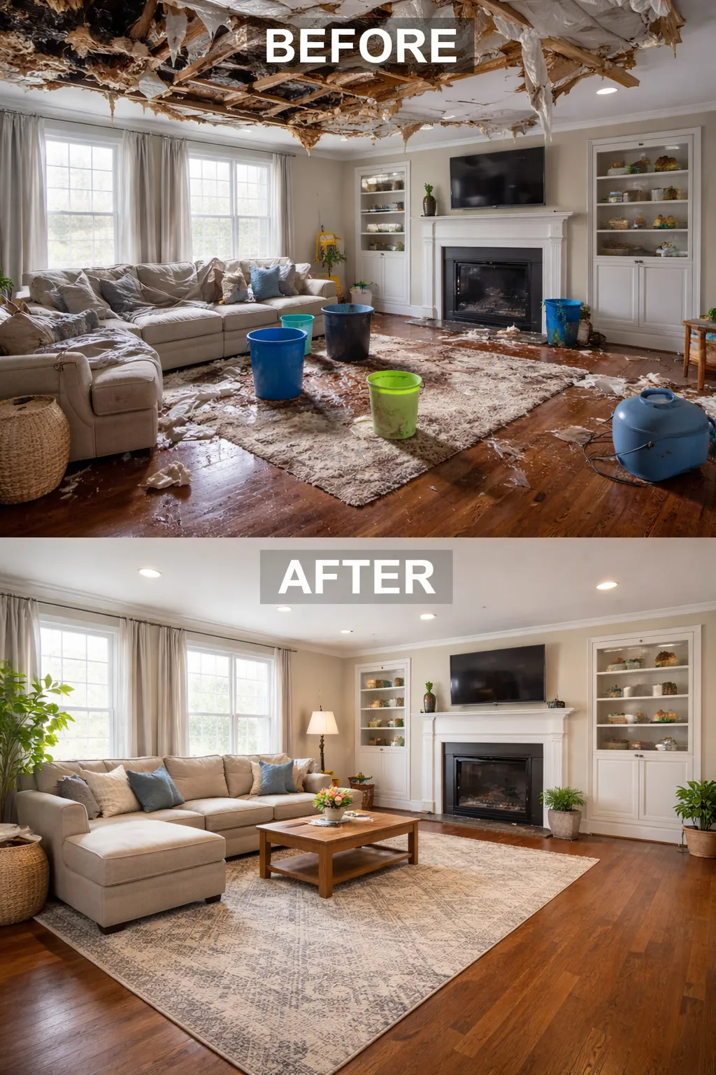 Storm Damage Restoration in Duluth, Georgia