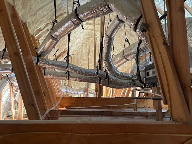 photo of truss towers