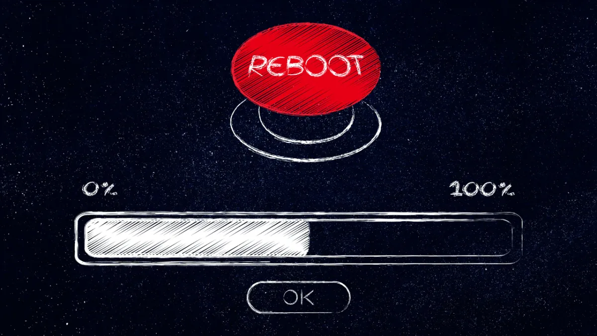 System reboot button for real estate business execution and growth