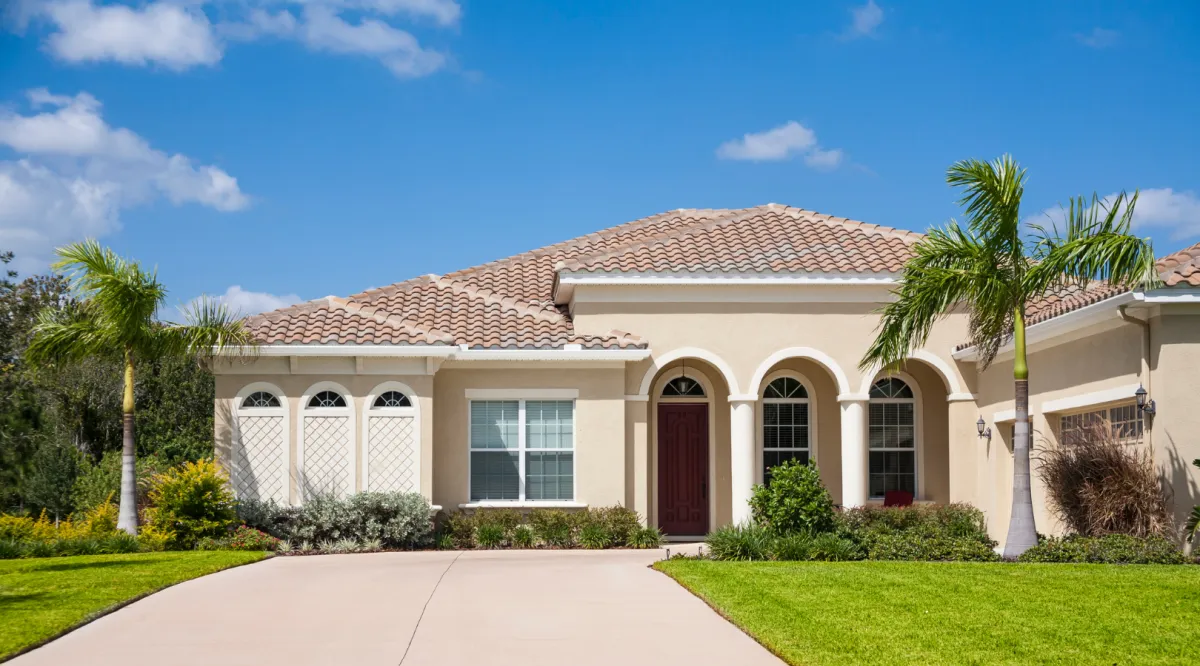 New tile roof installation on a luxury home showcasing durable roofing and exceptional craftsmanship by Miami Builders.