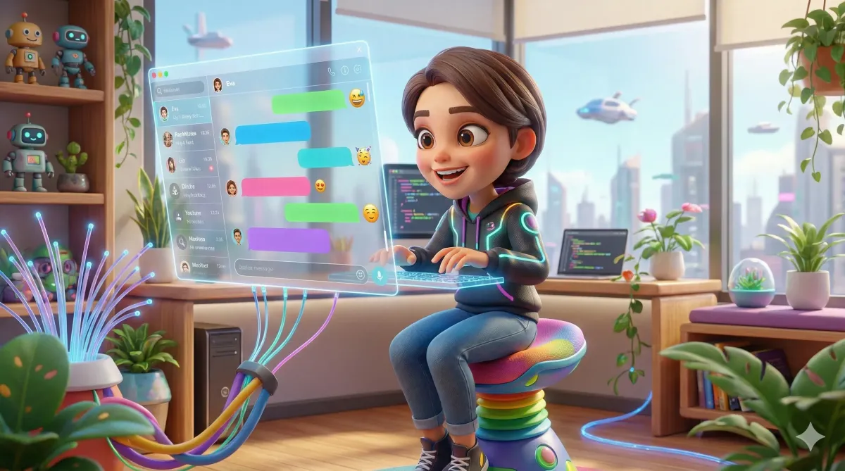 CHATEA CON EVA BROOKU!