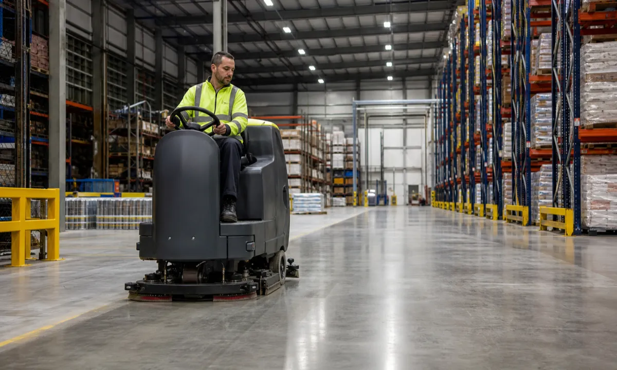 Commercial premises requiring coordinated cleaning services