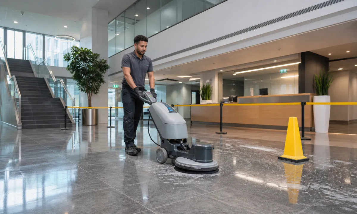 Professional commercial carpet cleaning