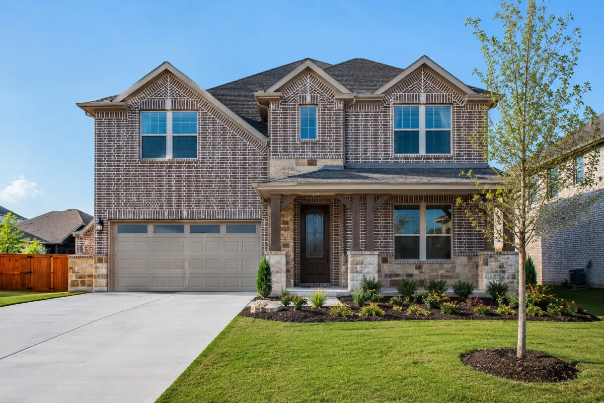 Updated two-story home in a Celina, TX neighborhood with bright, move-in-ready curb appeal