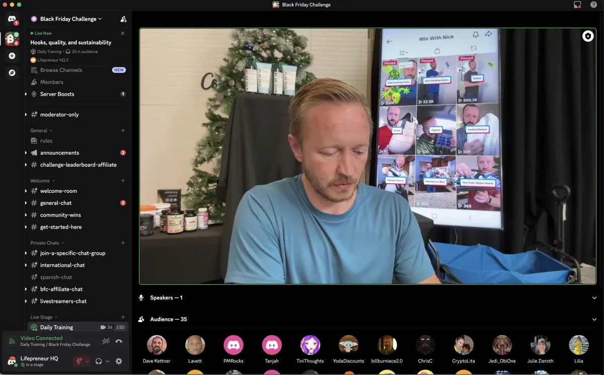 Screenshot of Community Member Wins!