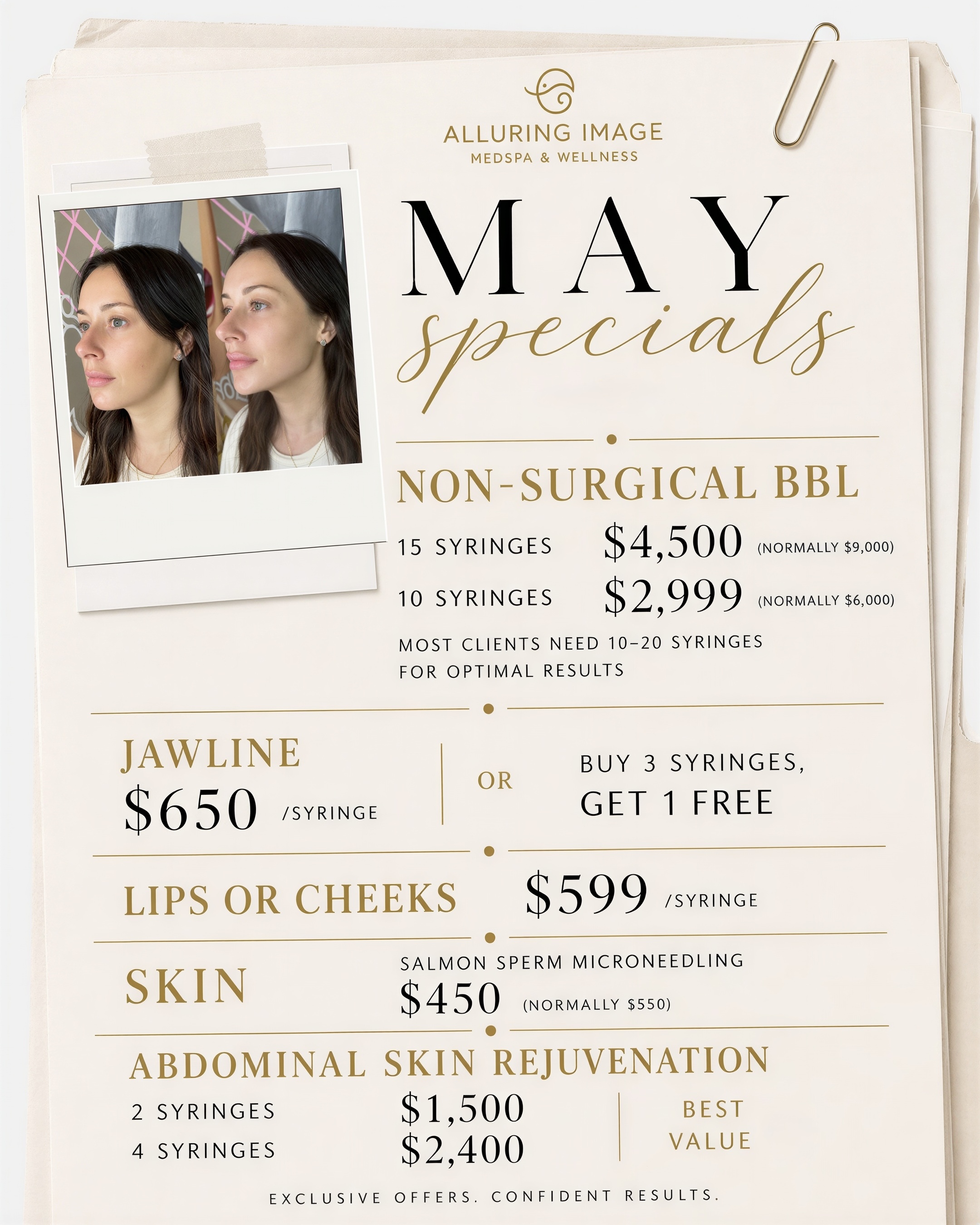 Current specials