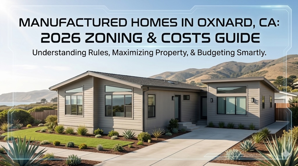 Manufactured Homes Oxnard CA: 2026 Zoning & Costs